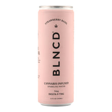 BLNCD Strawberry Basil 5mg THC Infused Sparkling Water