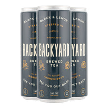 Backyard Black & Lemon Tea 5mg THC 4 pack