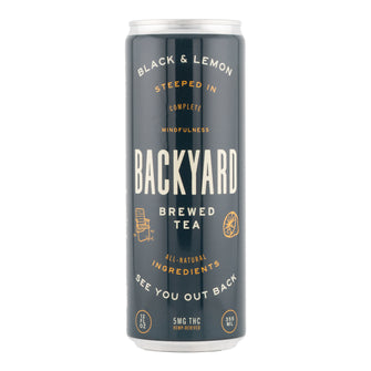 Backyard Black & Lemon Tea 5mg THC