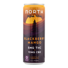 NorthCannaCo Blackberry Mango Higher Vibes Seltzer
