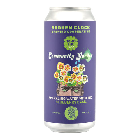 BROKEN CLOCK Infused THC Seltzer 5-10mg THC