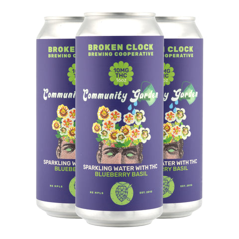 BROKEN CLOCK Infused THC Seltzer 5-10mg THC