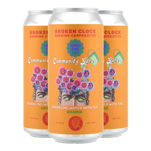 BROKEN CLOCK Infused THC Seltzer 5-10mg THC