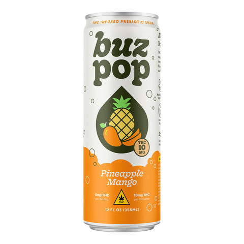 BUZ POP Prebiotic THC Soda 10mg THC - Hemp House