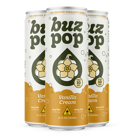 BUZ POP Prebiotic THC Soda 10mg THC - Hemp House