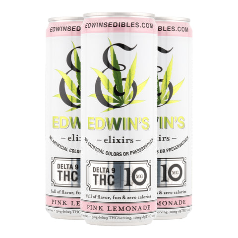 Edwins Pink Lemonade THC Elixir - 4pack