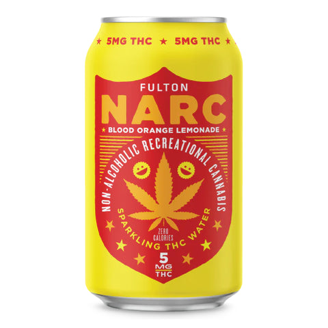 FULTON Narc Sparkling Water 5mg THC (2 Flavors) - Hemp House Store