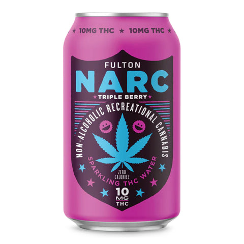 FULTON Narc Sparkling Water 10mg THC (2 Flavors) - Hemp House Store