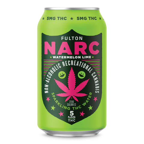 FULTON Narc Sparkling Water 5mg THC (2 Flavors) - Hemp House Store