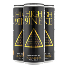 High 9ine Black Berry 10mg THC + 300mg Caffeine 4 pack