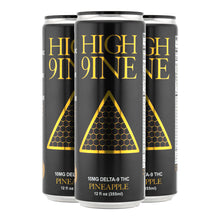 High 9ine Pineapple 10mg THC + 300mg Caffeine 4 pack