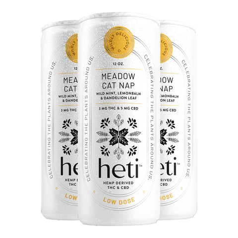 HETI 3mg THC Infused Drinks (4 Flavors)