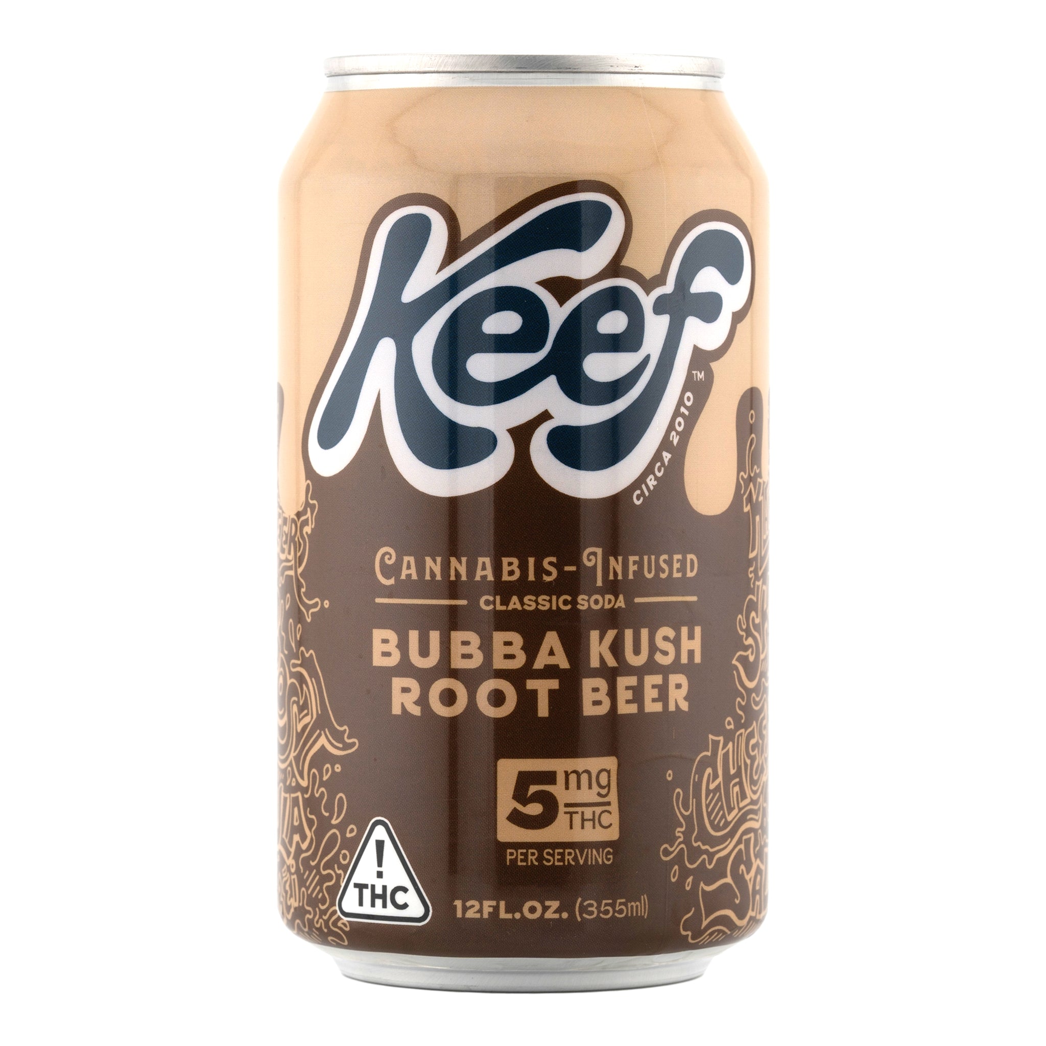 KEEF Infused Soda 5mg THC (3 Flavors)