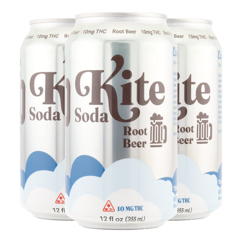 Kite Soda Rootbeer 10mg THC - 4-pack