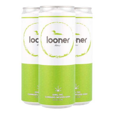 Looner Dew Cannabis Infused Soda - 4 pack