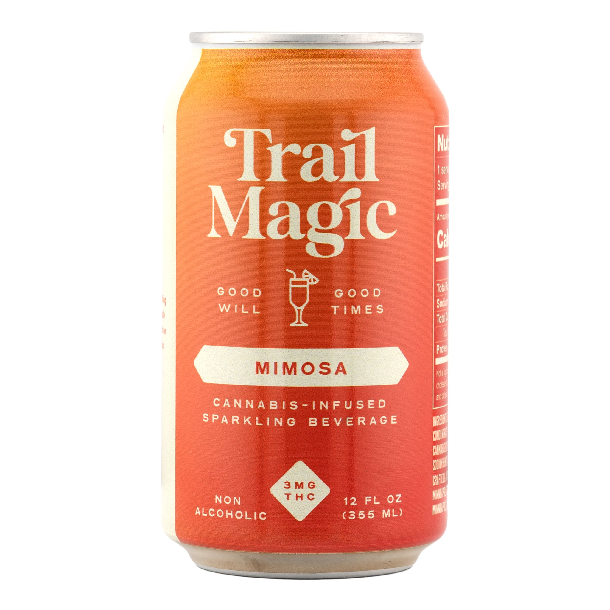 TRAIL MAGIC Infused Sparkling Beverage 3-5mg THC (5 Flavors)
