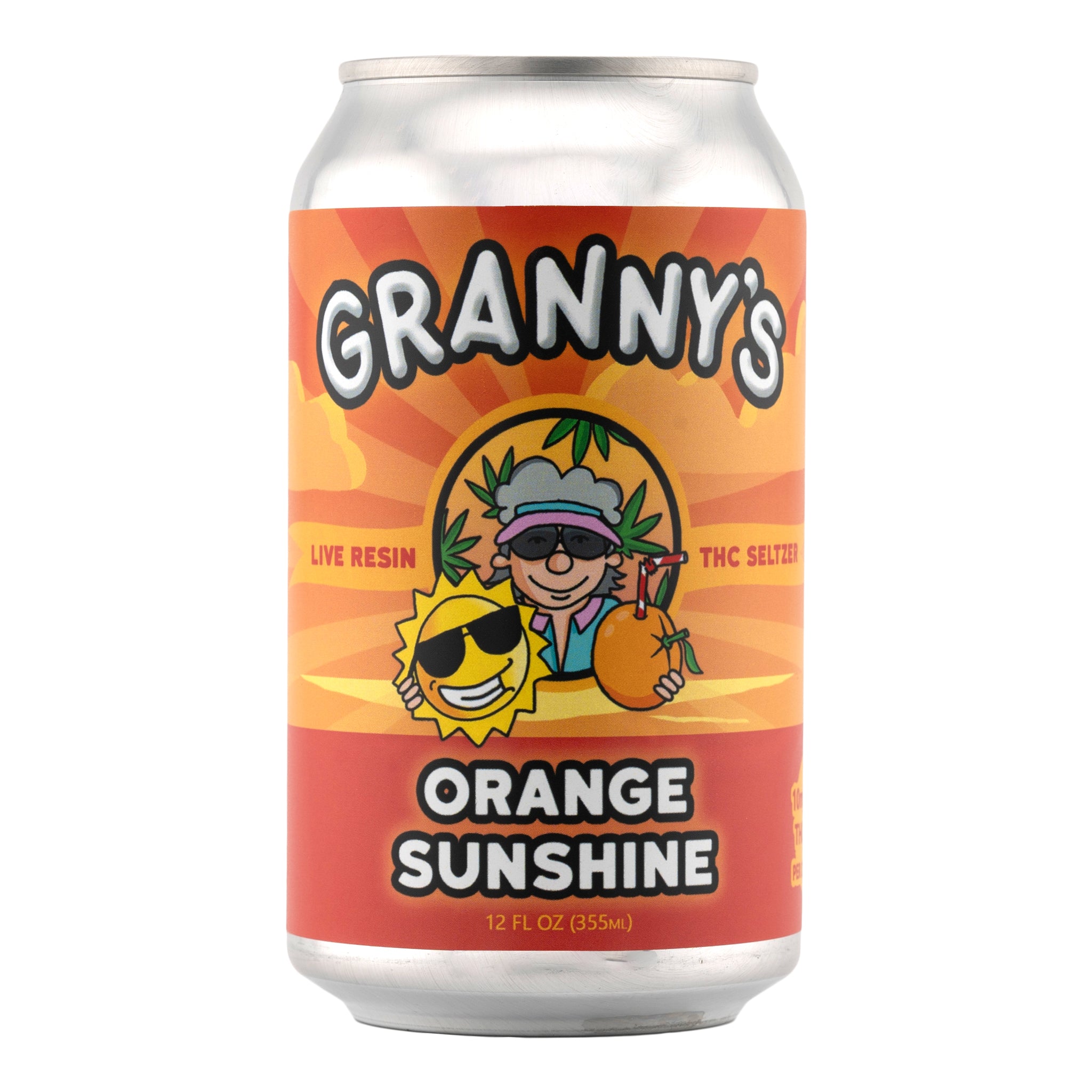 GRANNY'S Live Resin THC Beverages 10mg (3 Flavors)