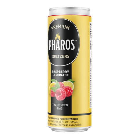 PHAROS Premium Seltzers 5mg THC (4 Flavors)