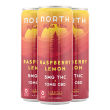 NorthCannaCo Raspberry Lemon Higher Vibes Seltzer (4 pack)
