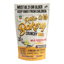 RETRO BAKERY Milk Chocolate Crunchy Bars 20mg THC (5 Flavors) - Hemp House Store