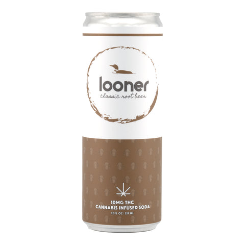Looner Classic Rootbeer Infused Soda 10mg