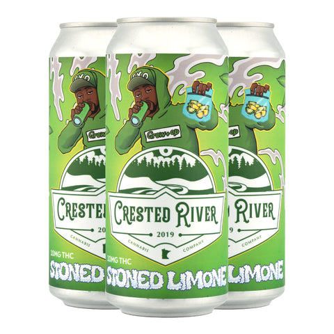 Crested River x GrowOp Stoned Limone Soda - 4 pack