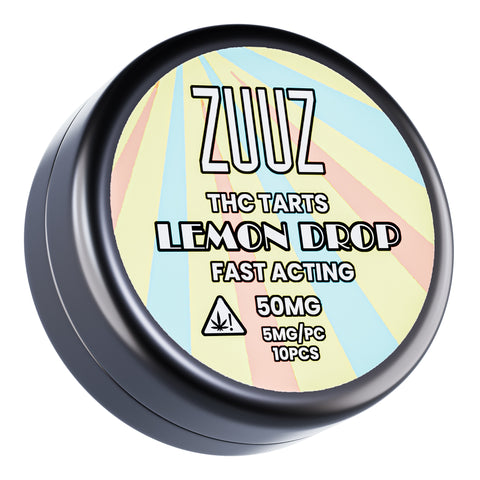 Zuuz Lemon Drop THC Tarts 50mg