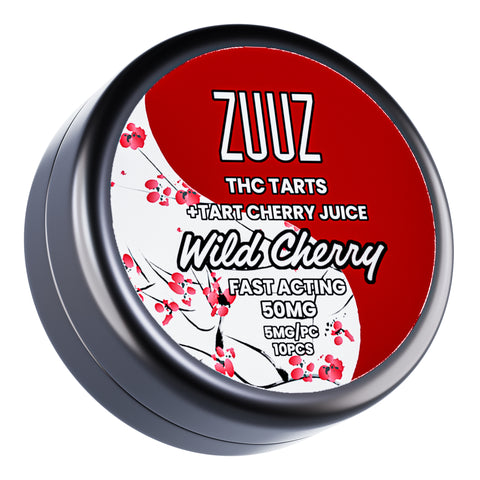 Zuuz Wild Cherry THC Tarts 50mg