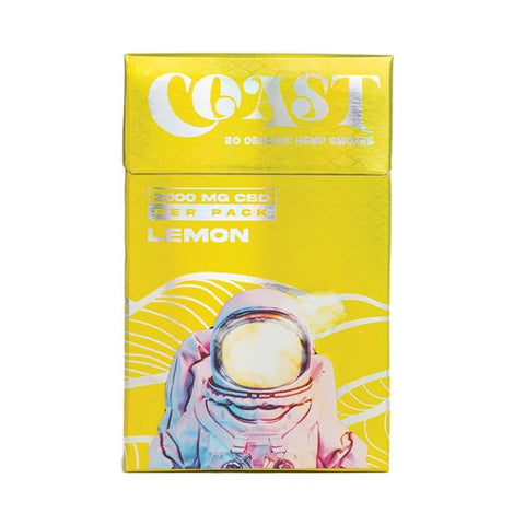 COAST SMOKES 10 pack CBD Cigarettes (8 Flavors) - Hemp House Store