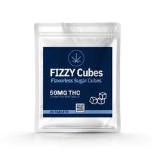 FIZZY THC Sugar Cubes 50 mg THC - Hemp House Store