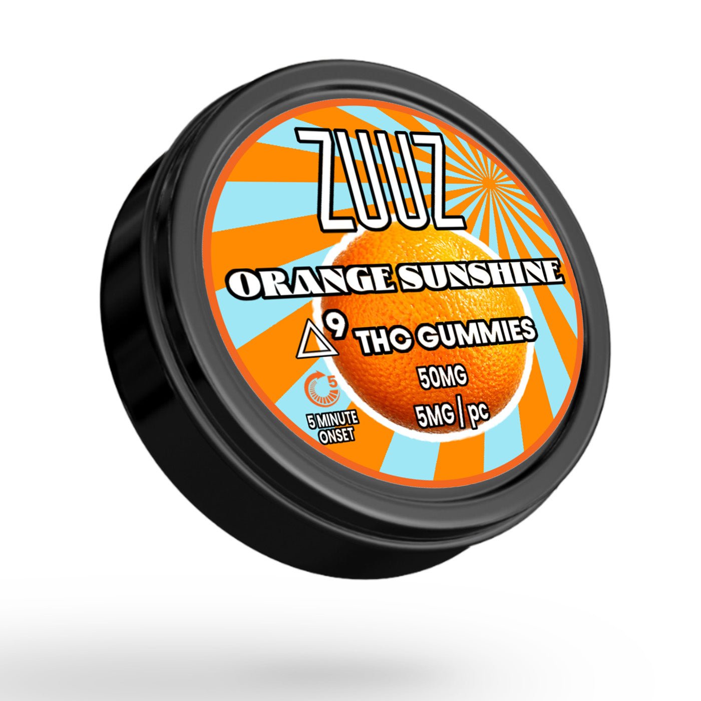 ZUUZ Gummies 50mg THC (4 Flavors)