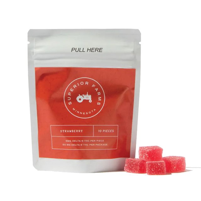 SUPERIOR MOLECULAR gummies 50mg THC (9 Flavors)