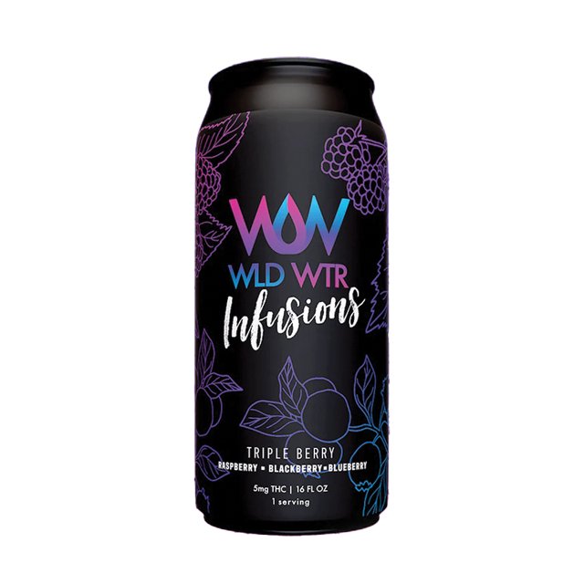 WLD WTR Infusions: 5mg THC (Rotating Flavors)