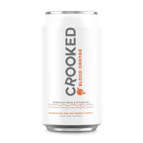 CROOKED Infused Tonic Low Dose 3mg THC - Hemp House Store