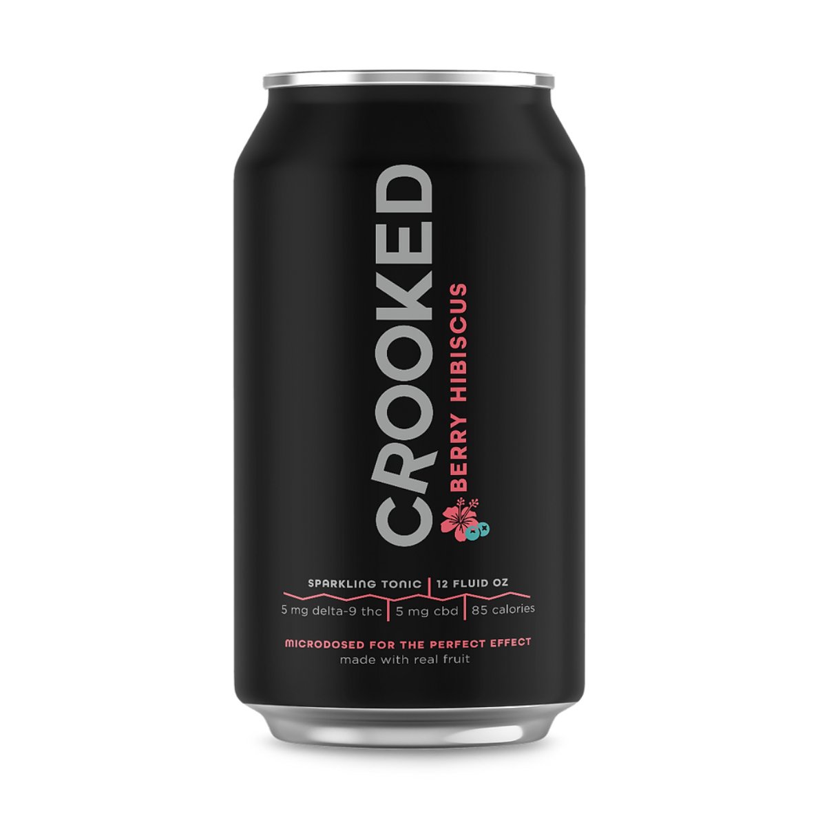 CROOKED Infused Tonic High Dose 5mg THC (3 Flavors)