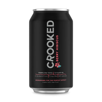 CROOKED Infused Tonic High Dose 5mg THC (3 Flavors) - Hemp House Store
