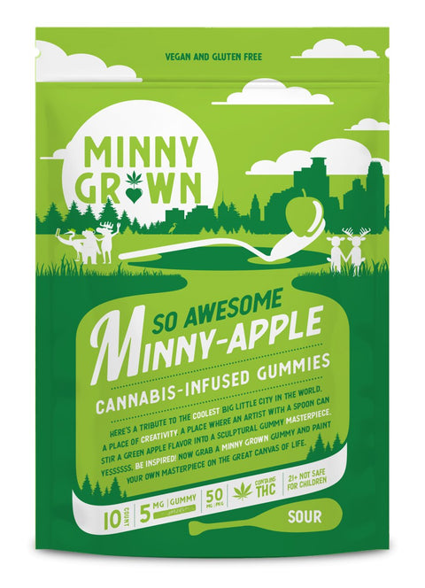 MINNY GROWN Cannabis Infused Gummies 50mg THC (13 Flavors) - Hemp House Store