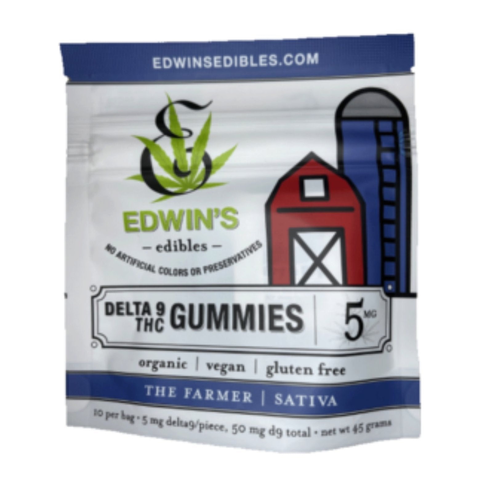 EDWINS EDIBLES Delta-9 THC Gummies 50mg THC (8 Flavors)