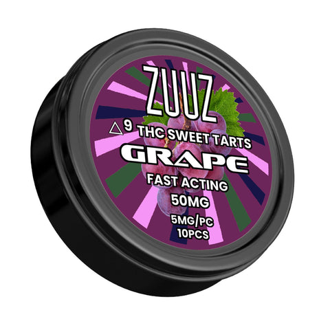 ZUUZ Nano Sweet Tarts 50mg Nano THC (7 Flavors) - Hemp House Store