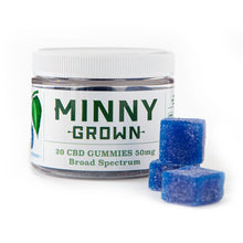 MINNY GROWN Gummies 250mg CBD (2 Flavors) - Hemp House Store
